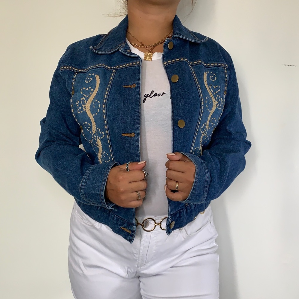 Vintage Denim Jean Jacket - Jane Seymour Signature